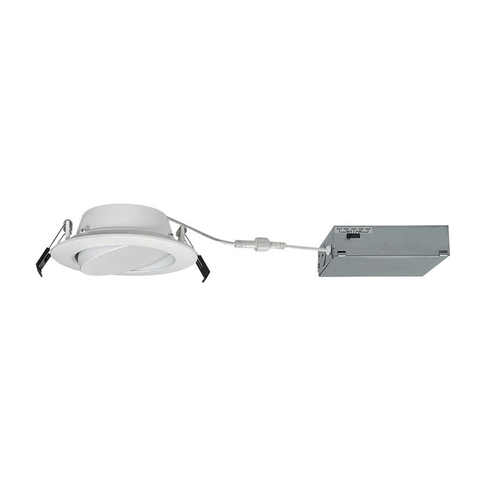 Nora 4" Flin LED Downlight, 900Lm/10W/White - NFLINA-R4TWMPW