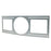 Nora New Construction Plate For 8" Round Can-Less Downlight - NFP-R725
