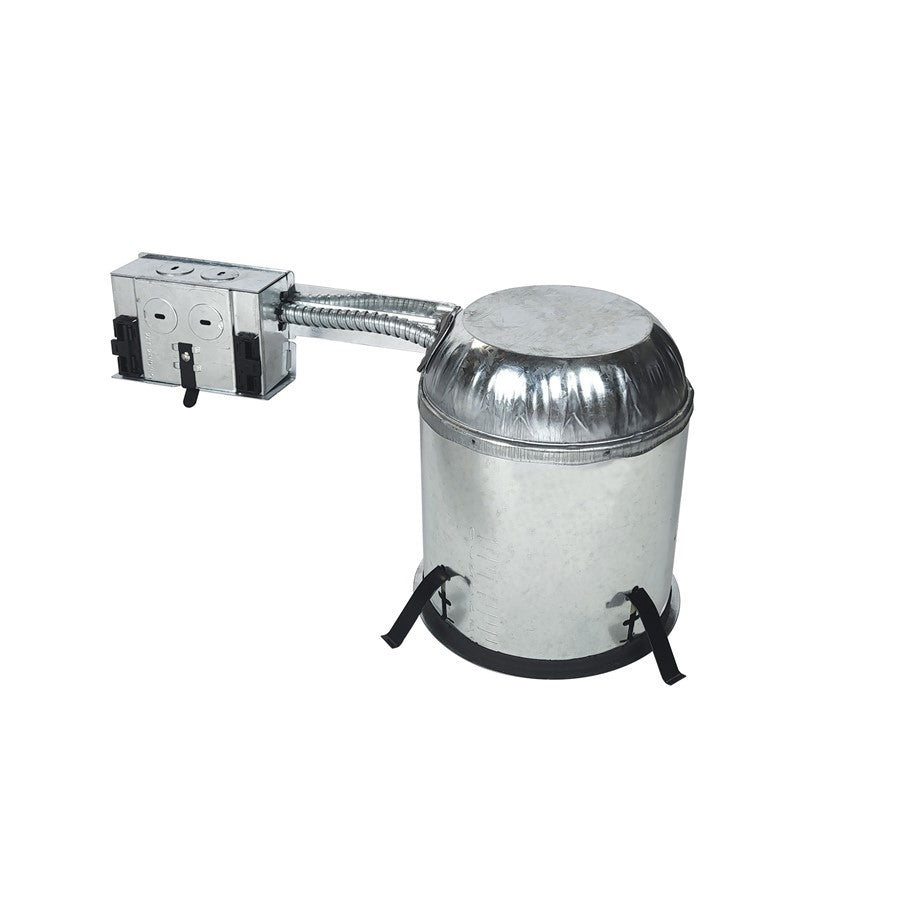 Nora 6" Shallow/IC/AT LED Remodel Housing, 120V/Triac/ELV Dim - NHRIC-27LMRAT