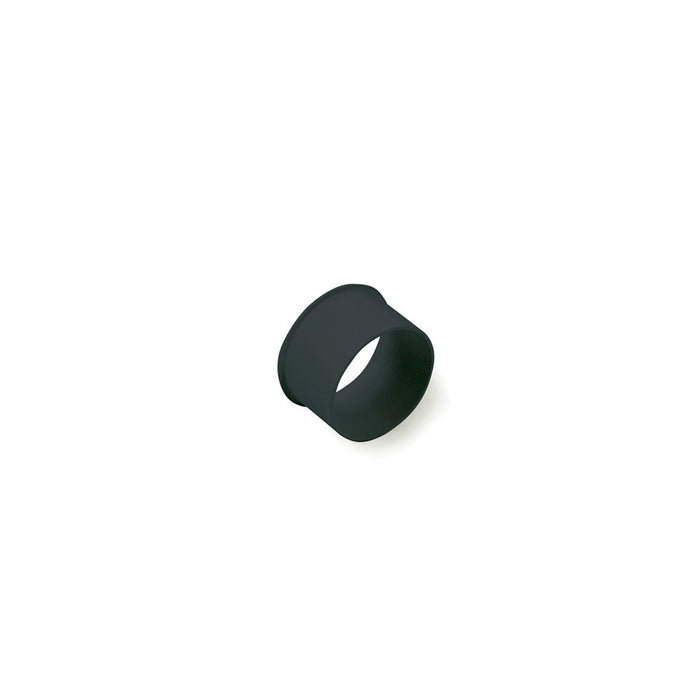 Nora Lighting 1" Black Opaque Snoot For 2"/4" Iolite Trim, Black - NIO-1AS24BLK
