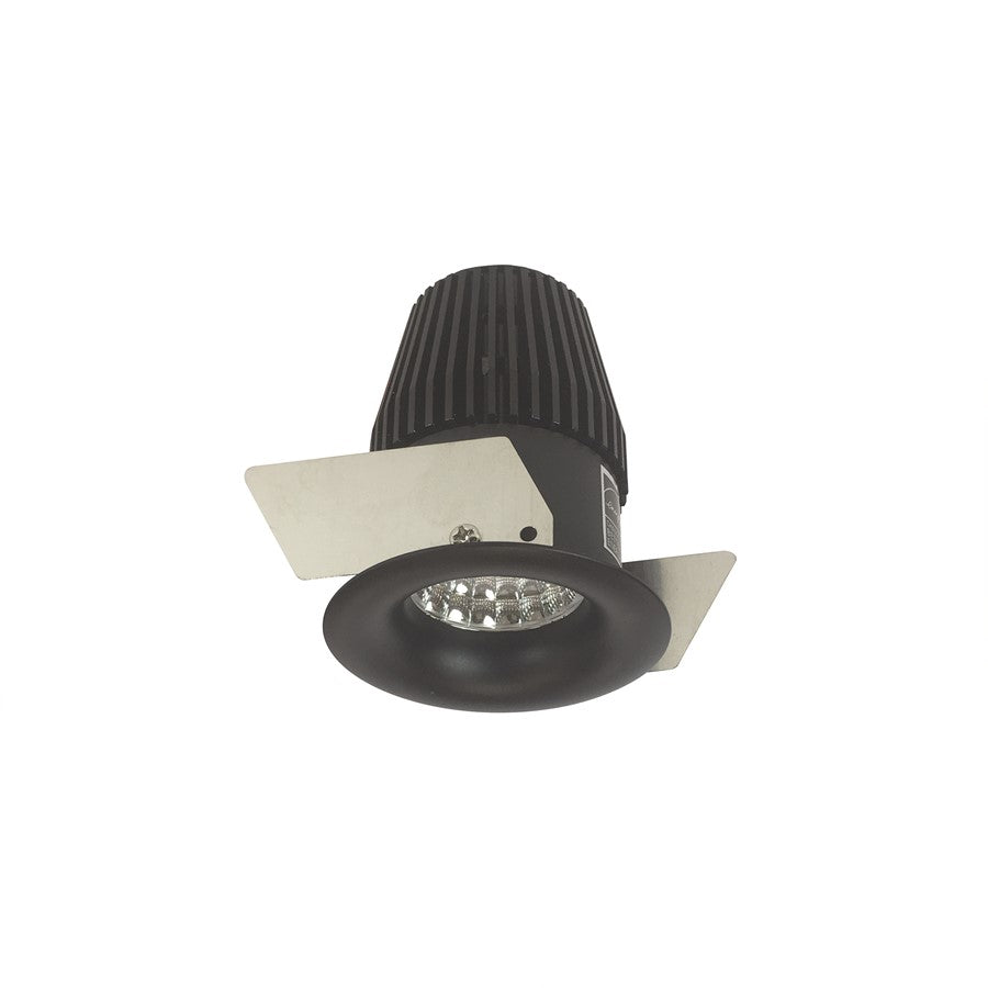 Nora 1" Iolite LED NTF Rnd Bullnose, 2700K, Blk - NIO-1RNB27XBB