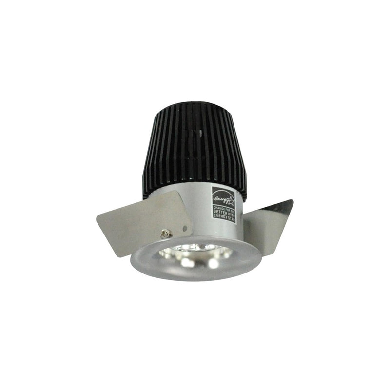 Nora 1" Iolite LED NTF Rnd Bullnose/600lm, 2700K, Natural Metal - NIO-1RNB27XNN