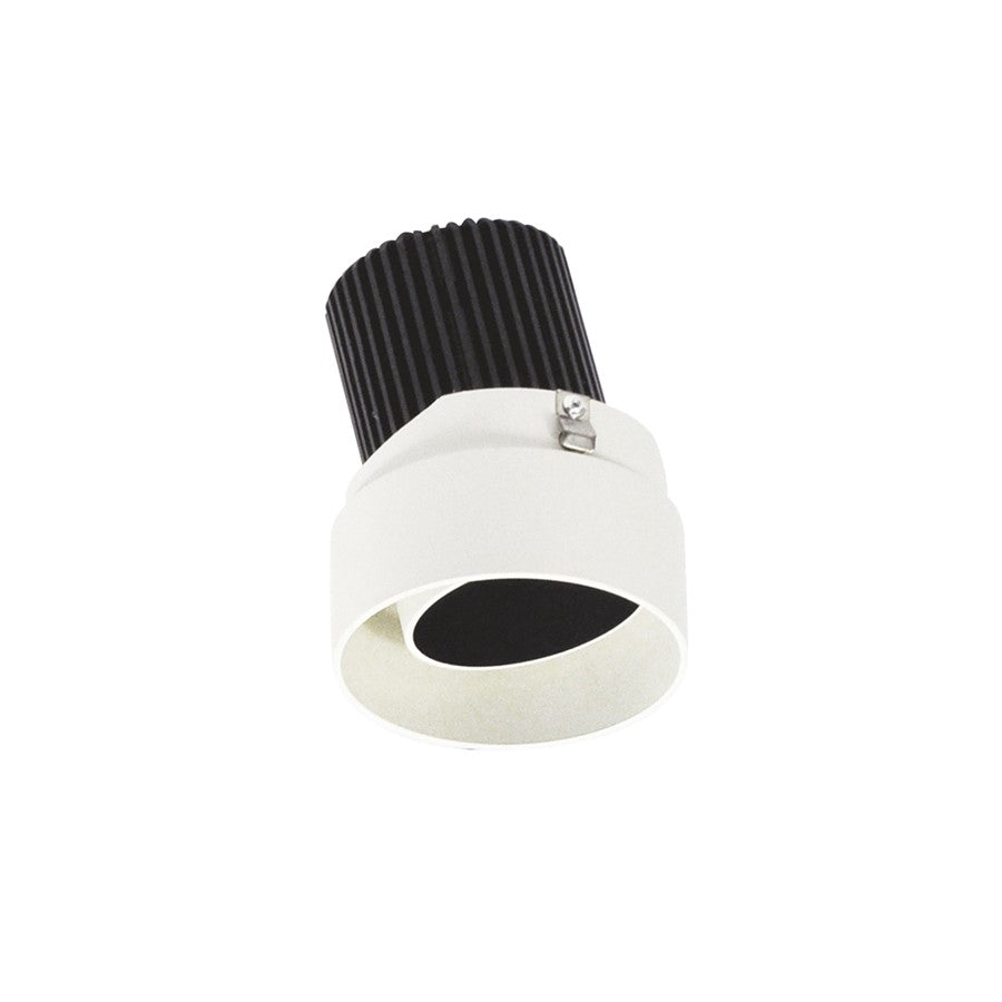 Nora 2" Iolite Rnd Trmls Adj, 10° Opt, 3000K, Blk Adj/Wh Rfl - NIO-2RTLA30QBW