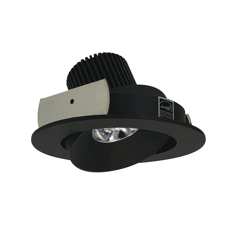 Nora 4" Iolite LED Rnd Cone Rfl, 10°, 3000K, Blk Rfl/Blk Flg - NIO-4RC30QBB