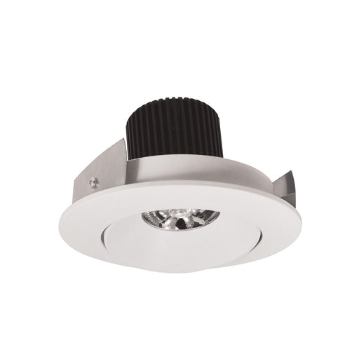 Nora 4" Iolite LED Rnd Cone Rfl, 10° Opt, 3000K, Wh Rfl/Wh Flg - NIO-4RC30QWW