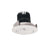 Nora 4" Iolite LED Round Cone Reflector/3000K, White/Flange - NIO-4RC30XWW-HL