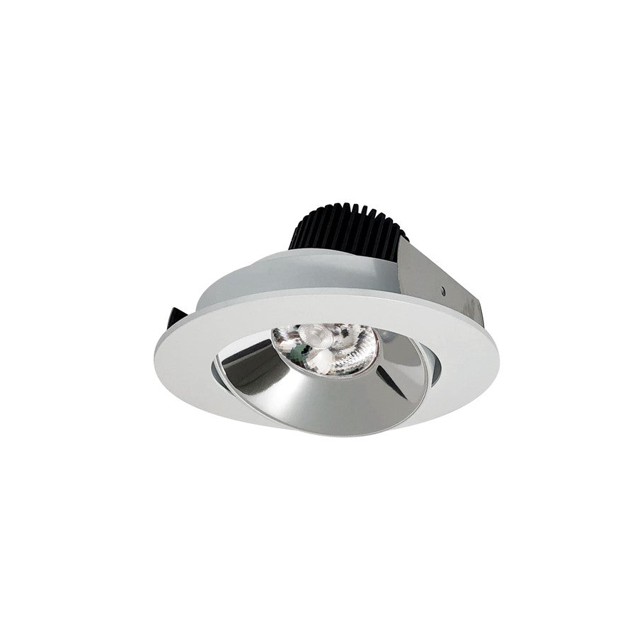 Nora 4" Iolite LED Rnd Cone Rfl, 10° Opt, 4000K, Clr Rfl/MPW - NIO-4RC40QCMPW