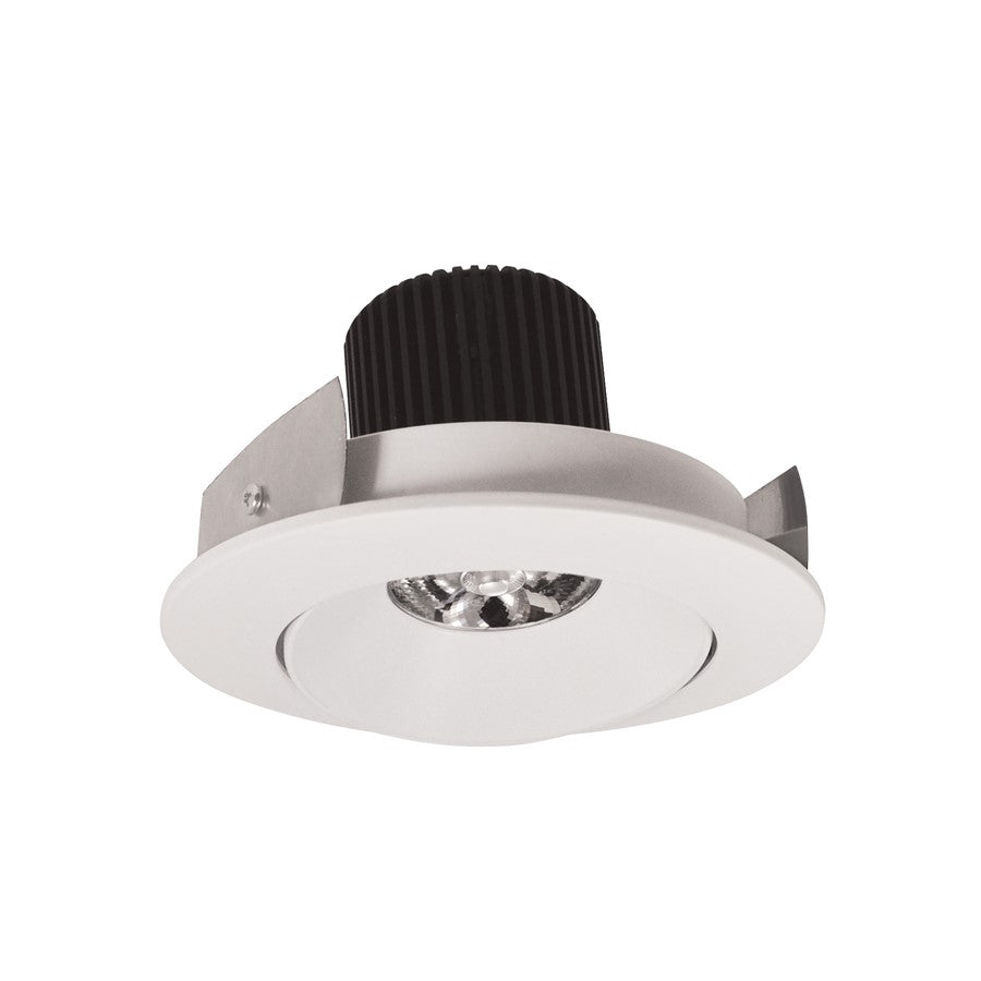Nora 4" Iolite LED Rnd Cone Rfl, 10° Opt, 4000K, Wh Rfl/Wh Flg - NIO-4RC40QWW