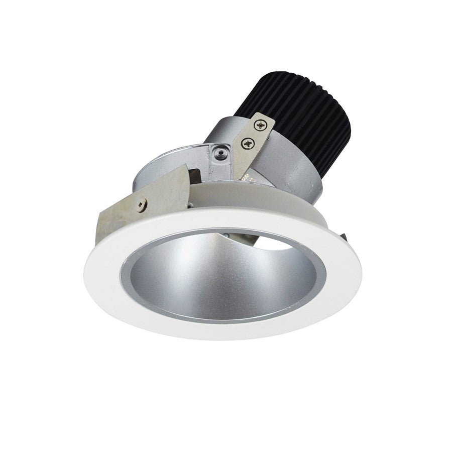 Nora 4" Iolite LED Rnd Adj Deep, 3000K, Haze Rfl/MPW Flg - NIO-4RD30XHZMPW-10