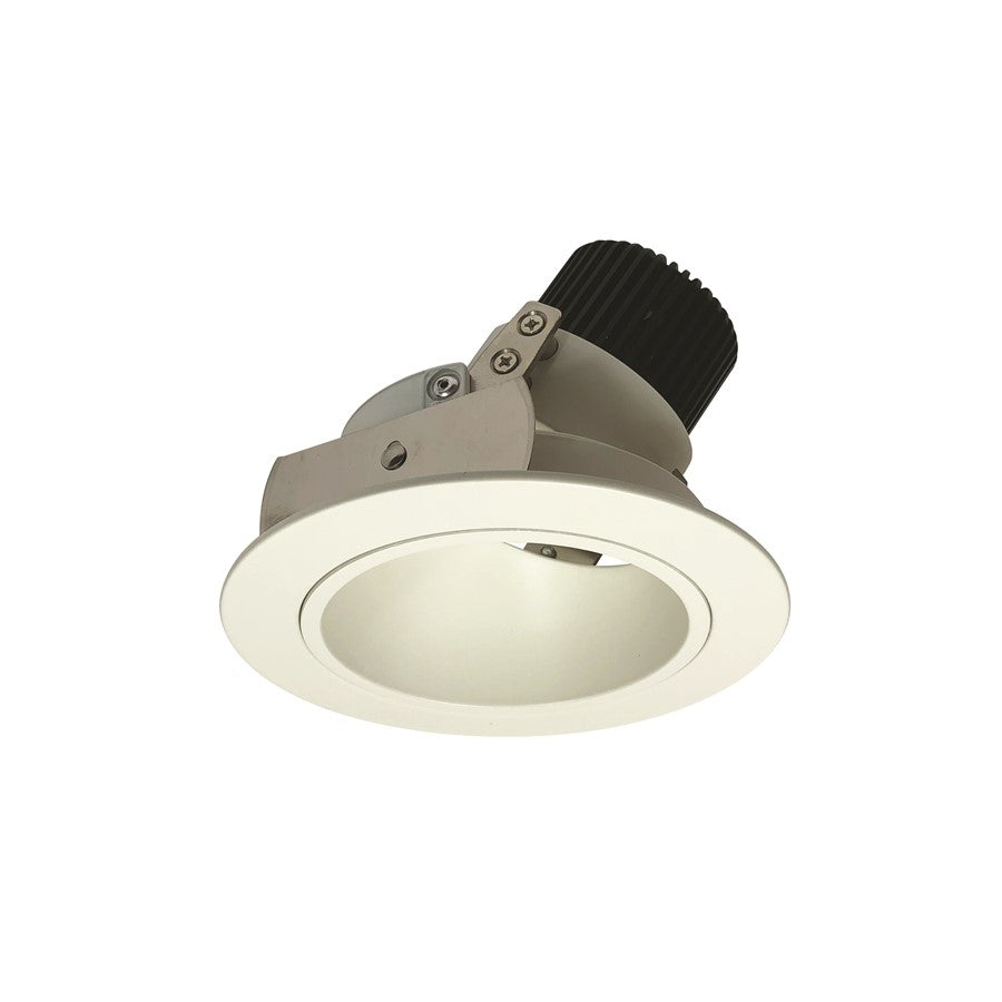 Nora 4" Iolite LED Rnd Adj Deep Rfl, Wht, 5000K, Wh Rfl/Wh Flg - NIO-4RD50XWW