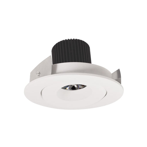 Nora 4" Iolite LED Rnd Adj Gimbal, 10° Opt, 2700K, Wht - NIO-4RG27QWW