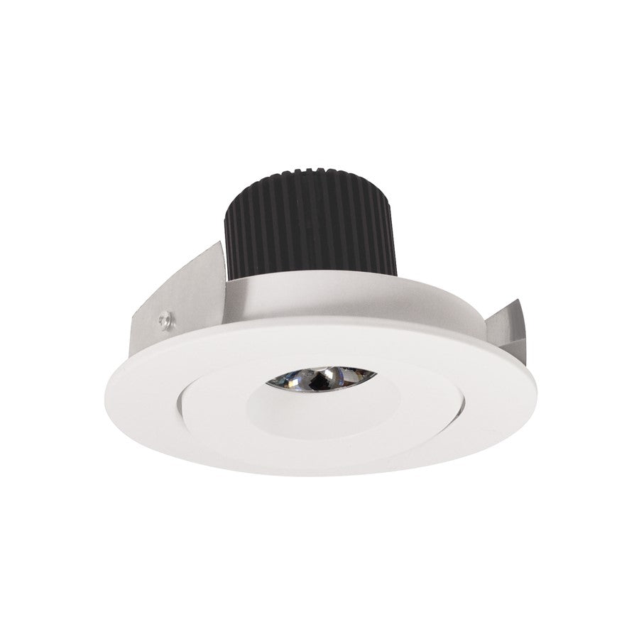 Nora 4" Iolite LED Rnd Adj Gimbal, 10° Opt, 2700K, Wht - NIO-4RG27QWW