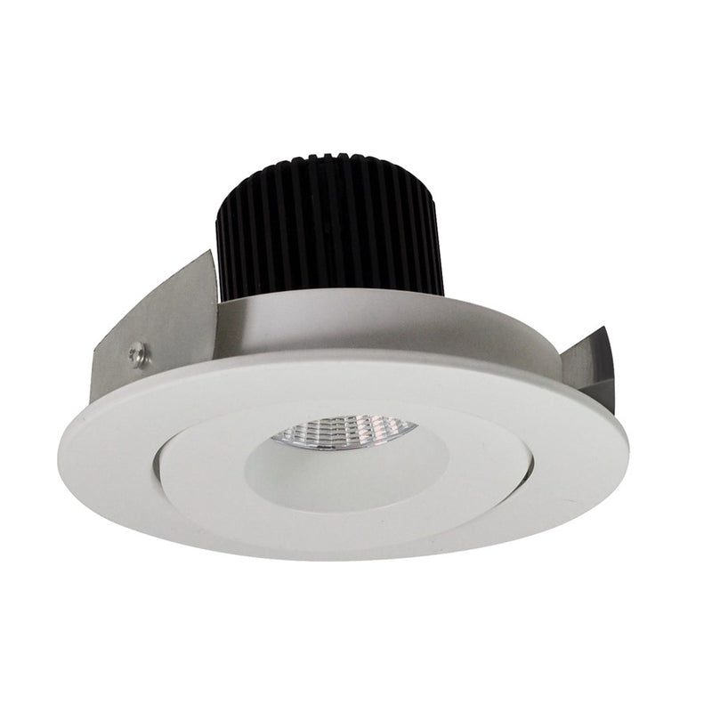 Nora 4" Iolite LED Round Gimbal, 1000Lm/14W/3000K, White - NIO-4RG30XWW-10