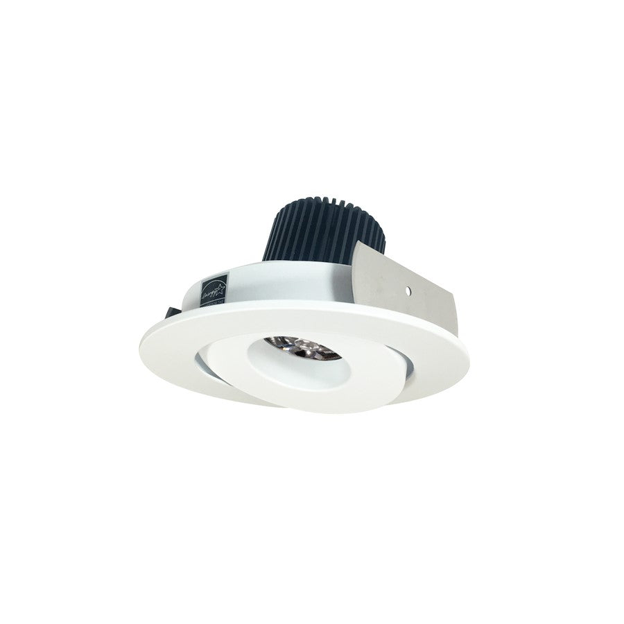 Nora 4" Iolite LED Rnd Adj Gimbal, 10° Opt, Wht, 3500K, MPW - NIO-4RG35QMPW