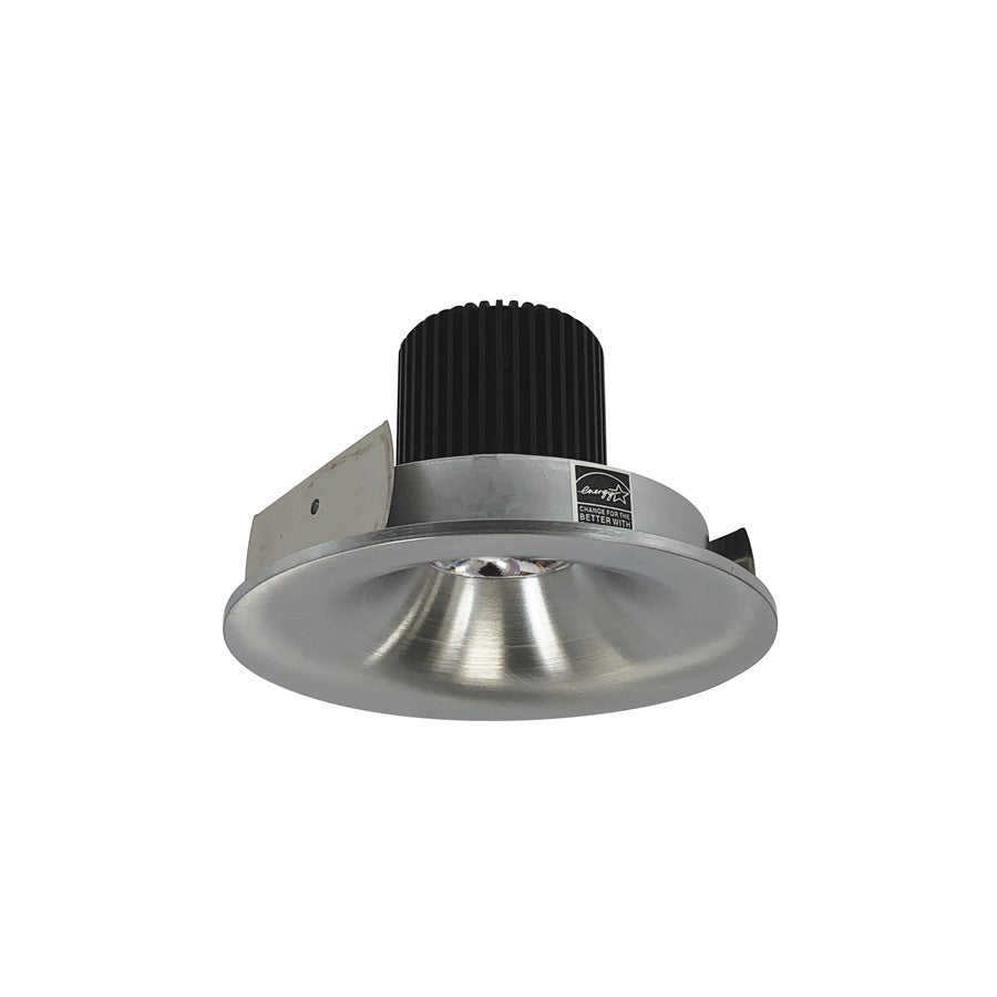Nora 4" Iolite LED Rnd Bullnose, 10° Opt, 3000K, Natural Metal - NIO-4RNB30QNN
