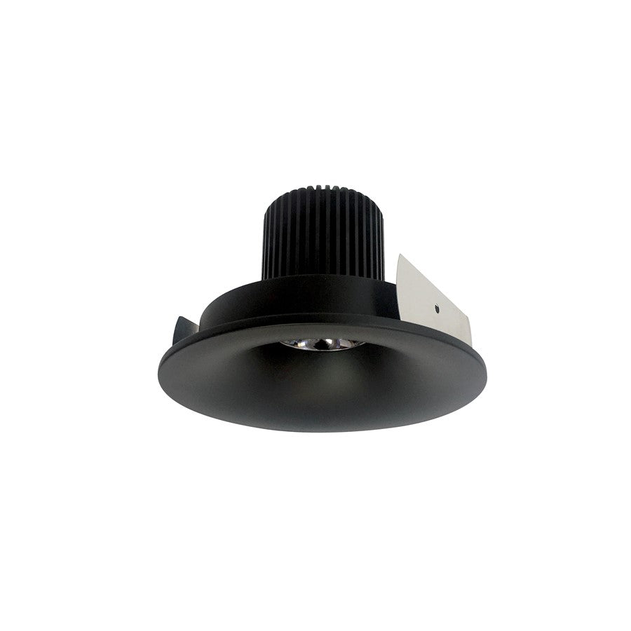 Nora 4" Iolite LED Rnd Bullnose, 10° Opt, 3500K, Blk - NIO-4RNB35QBB