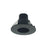 Nora 4" Iolite LED Rnd, 5000K, Blk Pinhole Rfl/Blk Flg - NIO-4RPH50XBB-10