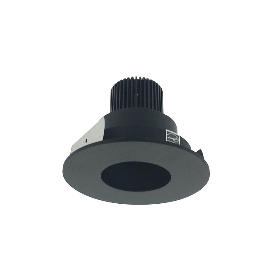Nora 4" Iolite LED Rnd, 5000K, Blk Pinhole Rfl/Blk Flg - NIO-4RPH50XBB-10