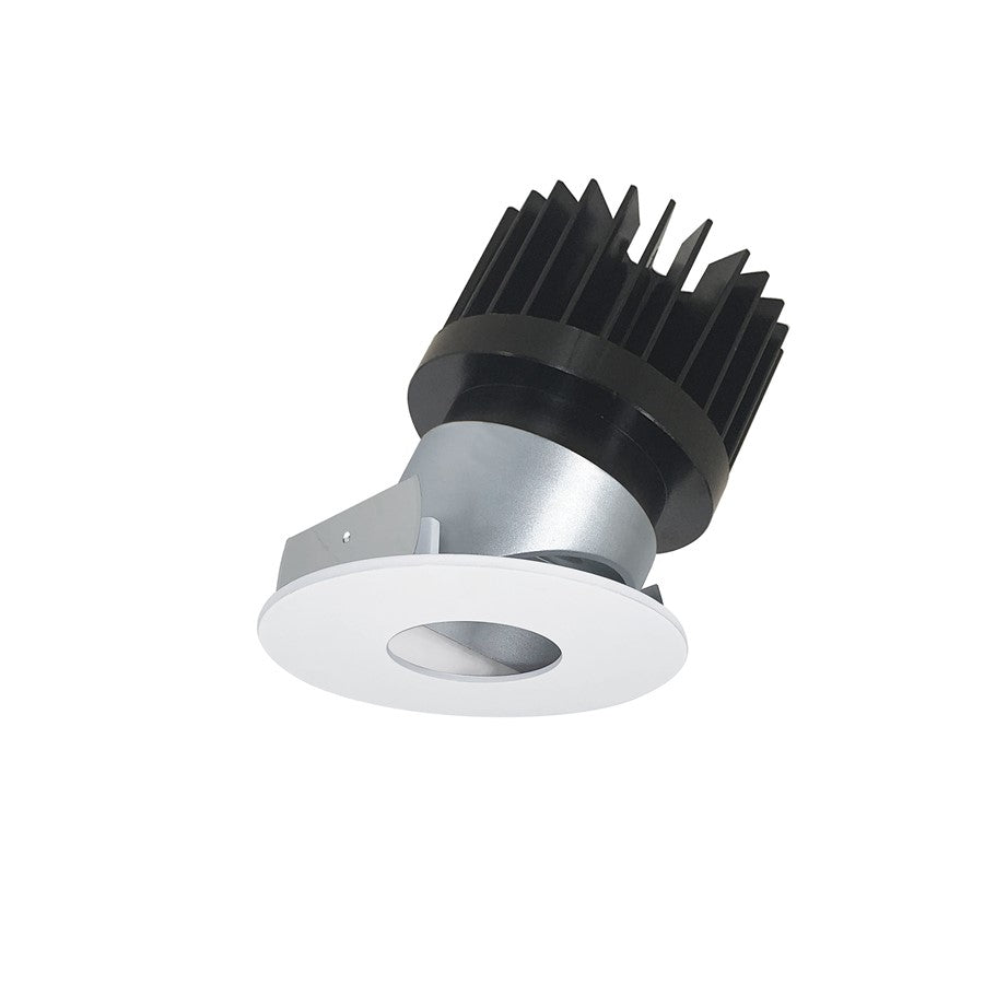 Nora 4" Iolite 2700K HL 1500-2500lm Haze Pin Rfl/MPW Flg - NIO-4RPHA27XHZMPW-HL