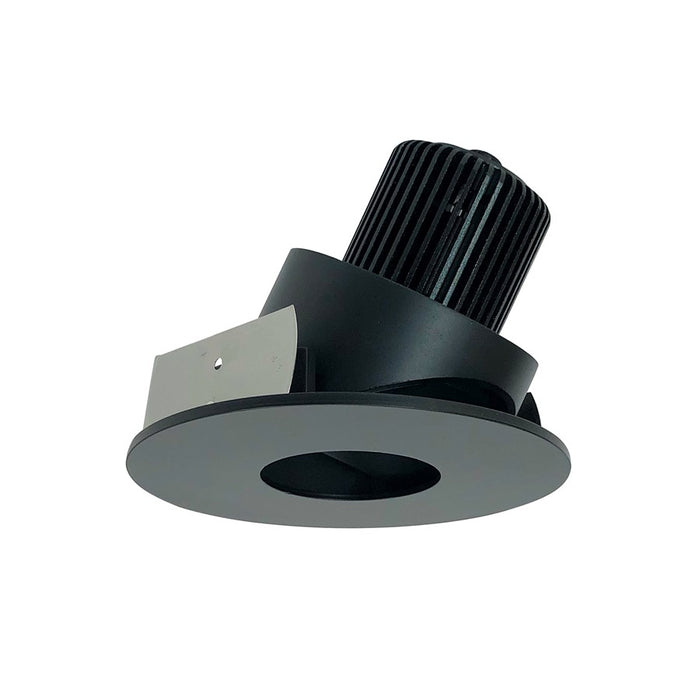 Nora 4" Iolite LED Rnd, 5000K 800lm Blk Pinhole Rfl/Blk Flg - NIO-4RPHA50XBB