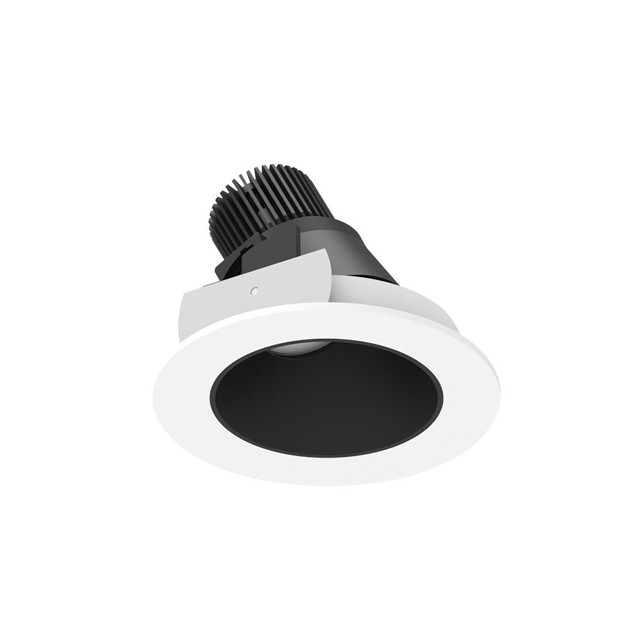 Nora 4" Iolite LED Round Adjustable Slot, 5000K 800lm Blk/MPW - NIO-4RSLA50XBMPW