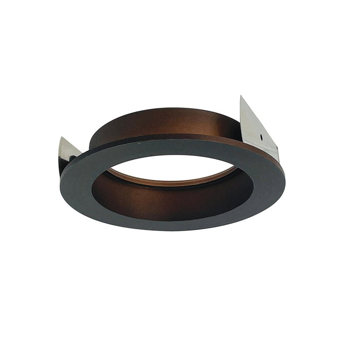 Nora 4" Iolite Trimless To Flanged Converter Accessory, Bronze - NIO-4RTFABZ