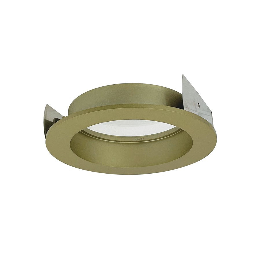 Nora 4" Iolite Trimless To FLd Converter Accessory, Champagne Haze - NIO-4RTFACH