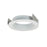 Nora 4" Iolite Trimless To Flanged Converter Accessory, Matte WH - NIO-4RTFAMPW