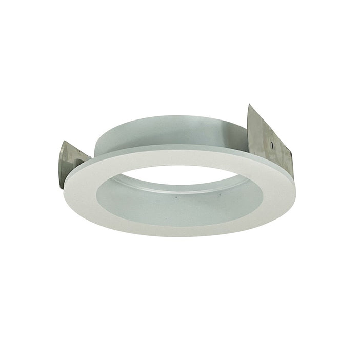 Nora 4" Iolite Trimless To Flanged Converter Accessory, White - NIO-4RTFAWH
