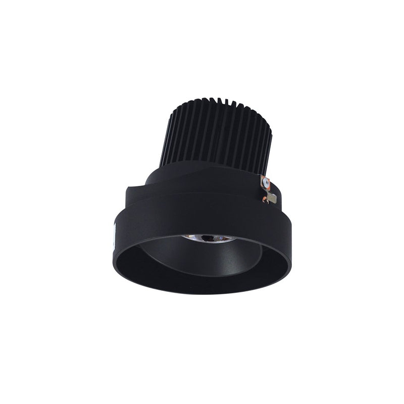 Nora 4" Iolite Rnd Trmls Adj, 10° Opt, 3000K, Blk Adj/Blk Rfl - NIO-4RTLA30QBB