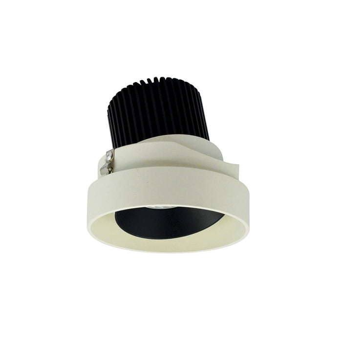 Nora 4" Iolite Rnd Trmls Adj, 4000K 1000lm Blk Adj/Wh Rfl - NIO-4RTLA40XBW-10