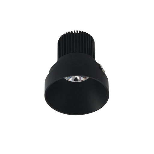 Nora 4" Iolite LED Rnd Trmls DnLt, 10° Opt, 3500K, Blk - NIO-4RTLNDC35QBB