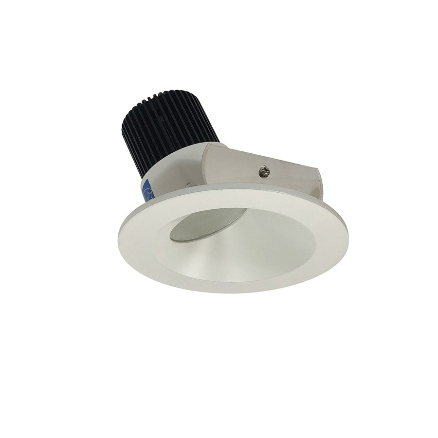 Nora 4" Iolite LED RD Wall Wash, 14W/2700K, WH Reflect/Flange - NIO-4RW27XMPW-10