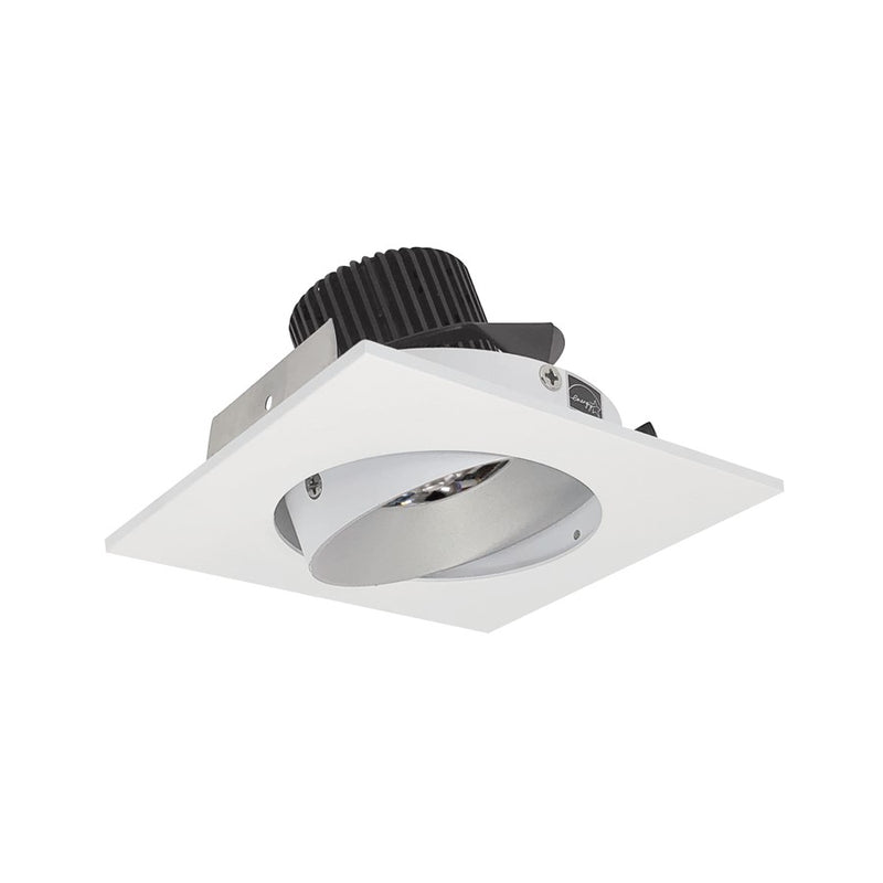 Nora 4" Iolite LED Sq Adj Cone Rfl, 3000K, Haze Rfl/MPW Flg - NIO-4SC30QHZMPW