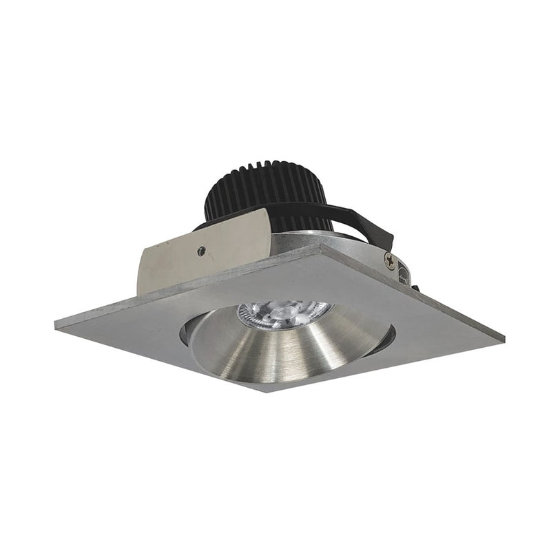Nora 4" Iolite LED Sq Adj Cone Rfl, 10°, 3000K, Nat Mtl Rfl/Flg - NIO-4SC30QNN