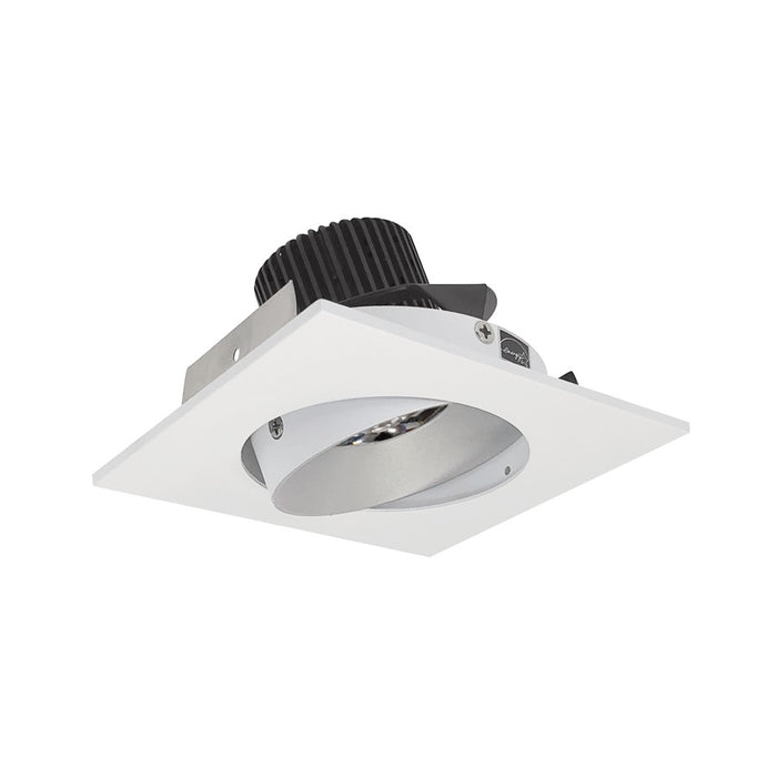 Nora 4" Iolite LED Sq Adj Cone Rfl, 3500K, Haze Rfl/MPW Flg - NIO-4SC35QHZMPW
