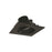 Nora 4" Iolite LED Sq Adj Cone Rfl, 3500K, Blk Rfl/Blk Flg - NIO-4SC35XBB-10