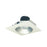 Nora 4" Iolite LED Sq Adj Cone, 3500K 1000lm Haze Rfl/Wh Flg - NIO-4SC35XHW-10