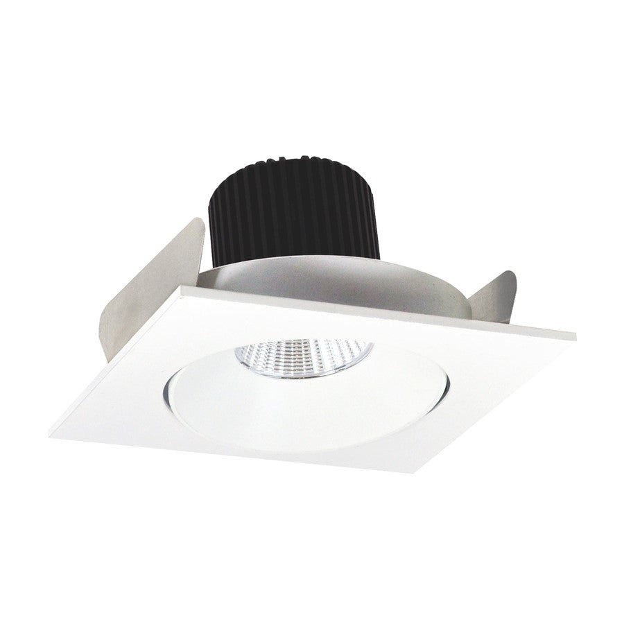 Nora 4" Iolite LED Sq Adj Cone Rfl, Wht, 3500K 1000lm MPW - NIO-4SC35XMPW-10