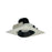 Nora 4" Iolite LED Sq Adj Cone, 5000K 1000lm Blk Rfl/Wh Flg - NIO-4SC50XBW-10