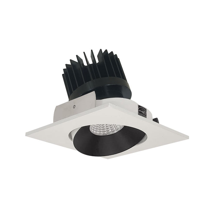 Nora 4" Iolite LED Sq Adj Cone, Comfort Dim, Brz Rfl/Brz Flg - NIO-4SCCDXBZ