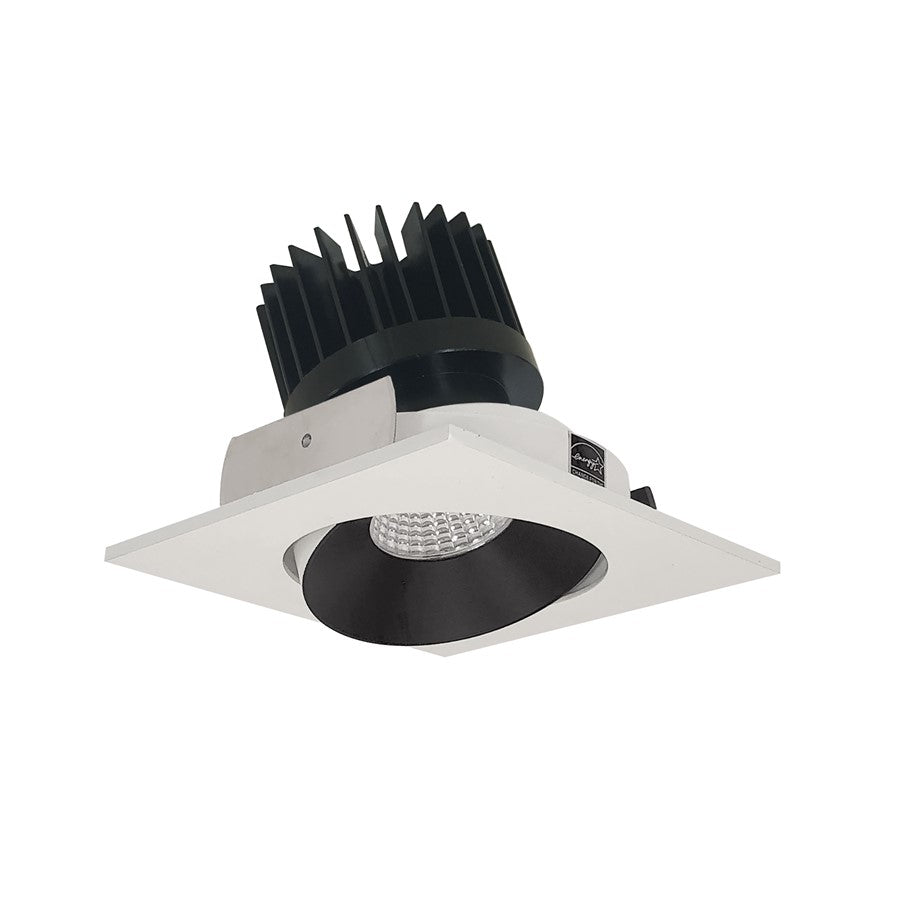 Nora 4" Iolite LED Sq Adj Cone, Comfort Dim, Brz Rfl/Brz Flg - NIO-4SCCDXBZ