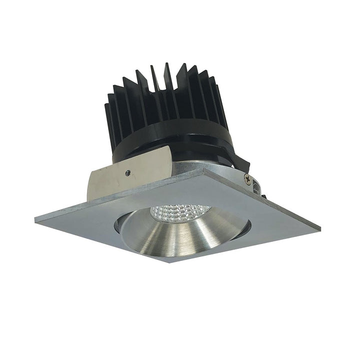 Nora 4" Iolite LED Sq Adj Cone Rfl, Comfort Dim, Wh Rfl/Wh Flg - NIO-4SCCDXWW