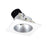 Nora 4" Iolite LED Sq Adj Rfl/Rnd Ap, 2700K, Haze Rfl/MPW Flg - NIO-4SD27QHZMPW