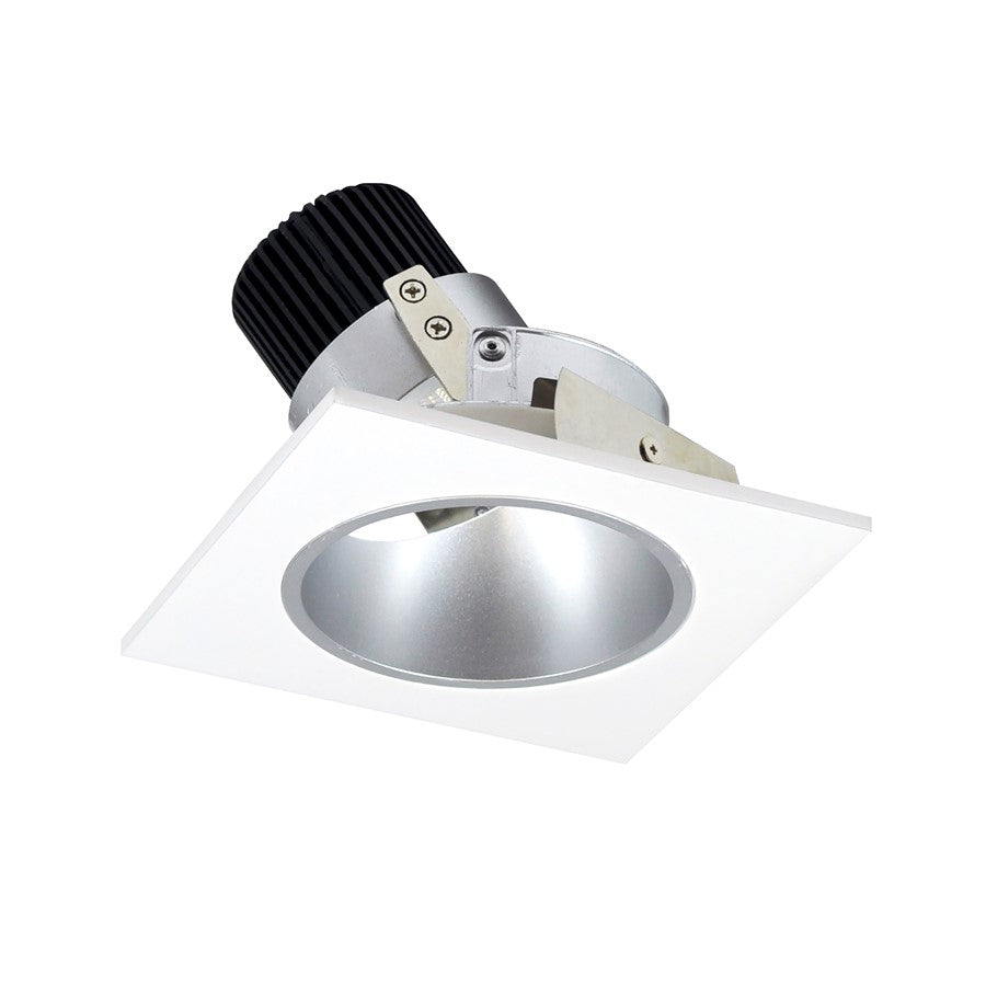 Nora 4" Iolite LED Sq Adj, 2700K 1000lm Haze Rfl/MPW Flg - NIO-4SD27XHZMPW-10