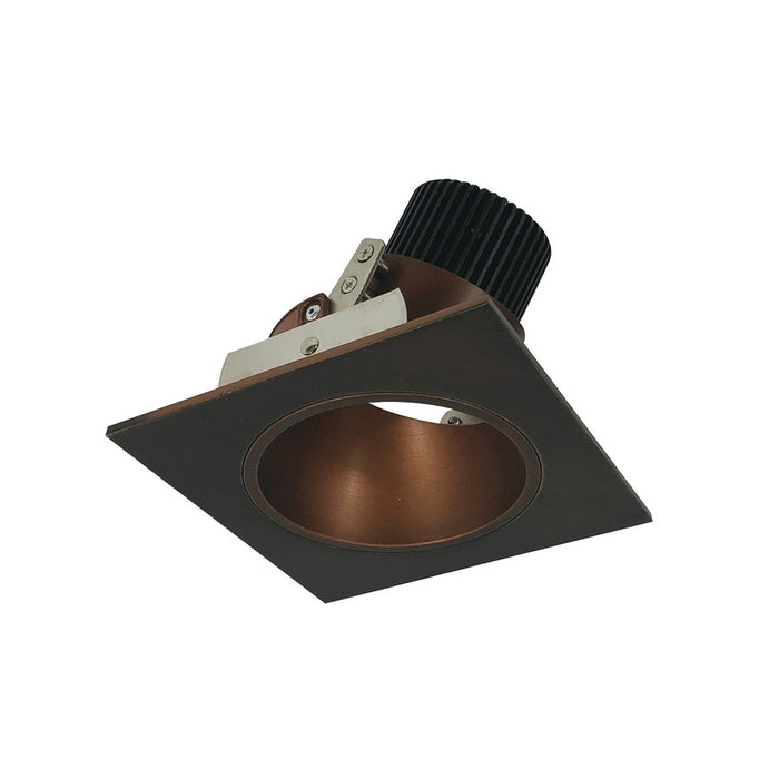 Nora 4" Iolite LED Sq Adj, 3500K 1000lm Brz Rfl/Brz Flg - NIO-4SD35XBZ-10