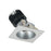 Nora 4" Iolite LED Sq Adj, 3500K 1500-2000lm Haze Rfl/Wh Flg - NIO-4SD35XHW-HL
