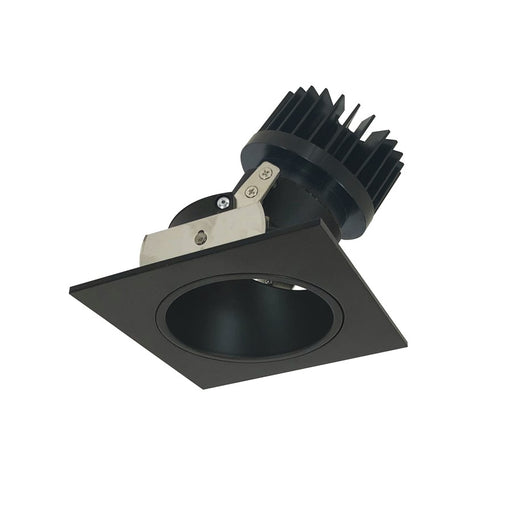 Nora 4" Iolite LED Sq Adj, 4000K 1500-2000lm Blk Rfl/Blk Flg - NIO-4SD40XBB-HL