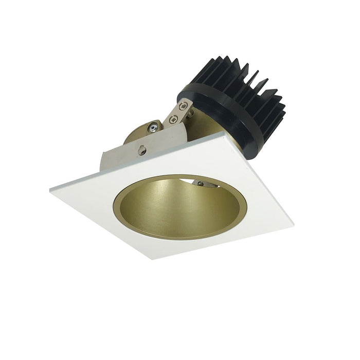 Nora 4" Iolite LED Sq Adj, 4000K 1500-2000lm Chmp Haze/MPW - NIO-4SD40XCHMPW-HL
