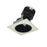 Nora 4" Iolite LED Sq, Comfort Dim 1500-2000lm Blk Rfl/Wh Flg - NIO-4SDCDXBW-HL